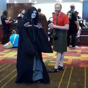 I loved the combination of these two. Almost made me want to come up with a story about them.